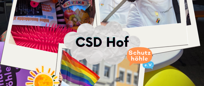 Schutzhöhle e.V. beim Christopher Street Day in Hof