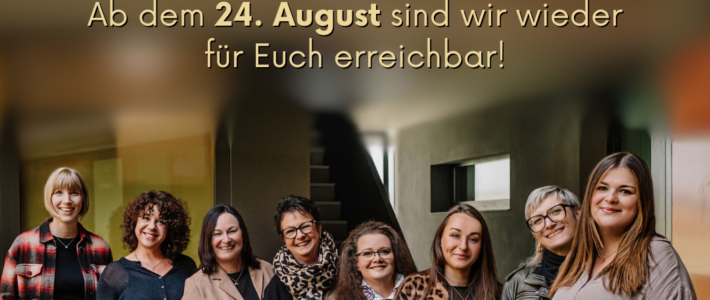 Sommerpause in der Schutzhöhle Sommerpause in der Schutzhöhle