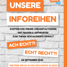 Unsere Inforeihen – online, kostenlos, kompakt