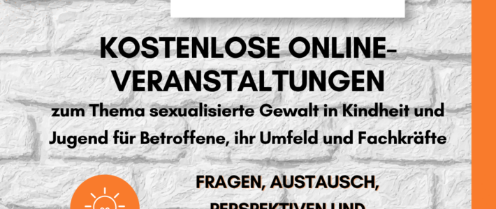 „Ach echt?!“ ist zurück – kostenlose Online-Reihe für Betroffene und Unterstützungspersonen „Ach echt?!“ ist zurück – kostenlose Online-Reihe für Betroffene und Unterstützungspersonen